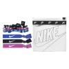 Dámske Gumičky do vlasov NIKE ACCESSORIES MIXED HAIRBANDS 6 PK WITH POUCH N.100.3666.029 – Čierna