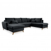MID.YOU SEDACIA SÚPRAVA, textil, tmavosivá - Online Only obývacie izby - 001454003030