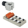 Weidmüller SAI-8-MHD-5P M12 1701253000 pasívny box senzor/ aktor rozdeľovač M12 s kovovým závitom 1 ks; 1701253000