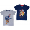 Textilomanie Detské tričko 2 ks TLAPKOVÁ PATROLA modré/sivé - rôzne veľkosti Veľkosť: 122 - 128