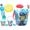 Paw Patrol - súprava na piesok 5 ks