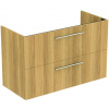 Ideal Standard i.Life A Skrinka pod umývadlo 100 cm, 2 zásuvky, prírodný dub T5257NX