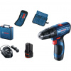 Bosch Set GSB 120-LI, kufor + 23 ks príslušenstva 06019G8102