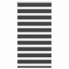zahrada-XL Zebra roleta čierna 80x100 cm šírka látky 75,9 cm polyester 4014205