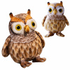 PLYŠOVÁ HRAČKA HRAČKA REALISTICKÁ SOVA SÝKORKA BÉŽOVÁ 20 cm