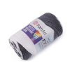 Stoklasa Pletací příze Twisted Macrame 250 g - 6 (910) šedá bílá