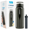 Filtračná fľaša Wessper ActiveMax Clarti Glass 0,68 l strieborná/sivá