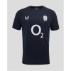 Castore England Rugby Short Sleeve Performance T-Shirt 2025 Adults Ink/Storm L