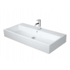 Duravit Vero Air Umývadlo, 100x47 cm, s prepadom, otvor na batériu, biela 2350100000