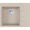 FRANKE Centro CNG 611-62 TL/2 Fragranit drez s odkvapávacou plochou, ľavý, horná montáž, 620 x 500 mm, sahara, 114.0637.493
