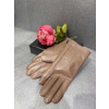 Max Original Leather Dámske kožené rukavice 2 (7,5) - Taupe - 7,5