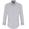 Premier Workwear Pánska bavlnená košeľa s dlhým rukávom PR244 Silver -ca. Pantone 428 M