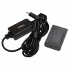 USB napájací adaptér ako ACK-E12 pre Canon EOS M50 atď. + DC spojka ako DR-E12