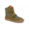 Barefoot zimní boty Froddo - Tex Winter tmavě zelené