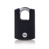 Zámok Yale Y121B/40/125/1, High Security, visiaci, čierny, 46 mm, 3 kľúče