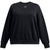 Under Armour Rival Os Crew& Sweatshirt Womens Black 20 (3XL)