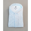 Košeľa DESOTO pánska 92032-3 KENT 511 Biela vzor - L