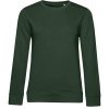 B&C Mikina B&C Inspire Crew Neck, dámská COT01W32B07405-forest gree 2XL Zelená forest