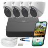 Súprava kamier DVS 4x IP PoE 5 Mpx s mobilnou aplikáciou