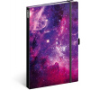 Baagl Notes Galaxie linkovaný 13 × 21 cm