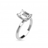iZlato Forever Obruč z bieleho zlata solitaire pre 2ct diamant Imani, 18K CSTM7750W-200