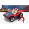 Mayers Manx Buggy With Spiderman Figúrka Marvel 1964 1:24 Jada modrá červená