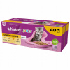 WHISKAS Junior hydinová hostina vlhké krmivo pre mačiatka v želé 40x85 g