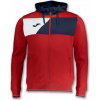 Joma Mikina HOODIE POLY CREW II RED Veľkosť: 5XS