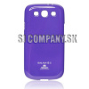 Silikónový obal Samsung Galaxy S III – Jelly Glittery fialová