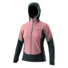 Dámska bunda Dynafit TRAVERSE ALPHA HOODED JACKET - svetlo ružová M