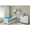 BabyBeds Detská posteľ STAS Farebné prevedenie: Šedá, Velikost postele: 160x80 cm, Úložný priestor k posteli: Áno, s úložným priestorom