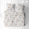 Darymex KREPOVÉ OBLIEČKY KORALOVE 140X200 CM, 1KS 70X80 CM KVETY