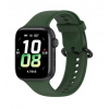 eses Silikónový hladký remienok pre Honor Watch 5 - Tmavo zelený