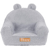 Flumi detské kresielko Boucle sivé 5900718529044