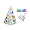 Súprava Párty Klobúčikov s Bodkami - 15 cm, 6 ks - Ideálny Doplnok na Karneval