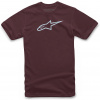 ALPINESTARS tričko AGELESS maroon/mist - S