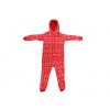 Textilomanie Dámsky vianočný overal CHRISTMAS ONESIE červený - rôzne veľkosti Veľkosť: L