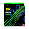 DR Strings Neon Green NGE-11