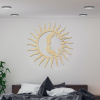 drevo zivota Drevená dekorácia na stenu Slnečné stretnutie Farebný vzor: Javor, Priemer: 60