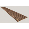 Dekoračný 3D lamelový panel 265x30x1,6cm podklad MDF Dub Európsk lamela CPL Dub Charleston 3D-DCH-DEU