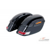 CUSTOMACCES Bočné kufre CUSTOMACCES TOURING ARS002N čierna Pár