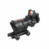 Puškohľad 4x32 ACOG, svetlovodné vlákno, RMR kolimátor, T-Eagle + doprava zdarma