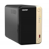 QNAP TS-264-8G TurboNAS server s RAID, fix 8GB DDR4, pro 2x 3,5/2,5in SATA3 HDD/SSD (1x HDMI, 2x USB3 + 2xGLAN) datové úložiště