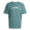 Pánske Tričko s krátkym rukávom ADIDAS TX LOGO TEE JM2805 – Zelená