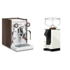 Biepi Sara PID, white/wood + Eureka Mignon Perfetto, BL white