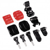 Hama set upevňovacieho príslušenstva pre GoPro, 11-dielny - HAMA 4397
