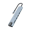 Devia USB-C Hub Pro 8 in 1 EC706 - Deep Gray (Devia USB-C Hub Pro 8 in 1 EC706 - Deep Gray)