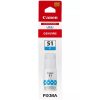Canon originálny ink 4546C001, cyan, 7700str., 70ml, GI-51C, Canon PIXMA (4546C001)