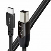 Audioquest Carbon USB B na USB C 0,75m (Špičkový kábel s konektormi USB B na USB C, postriebrené vodiče s 5% striebra.)