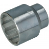 Nástrčná hlavica 3/4'' 21 mm, 12-hran, krátka, CRV, FASTER TOOLS